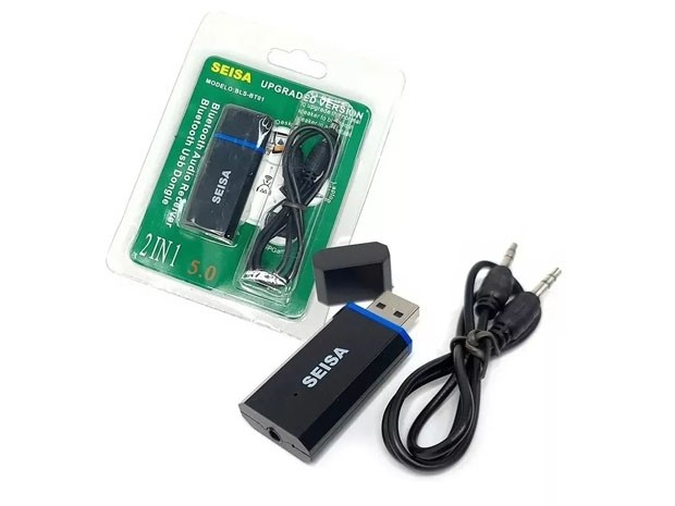 &u++ RECEPTOR Y EMISOR BLUETOOTH USB AUTOMOVIL O EQUIPO BLS-BT01